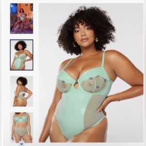 NWT Savage X Fenty Tutti Fruity Bodysuit